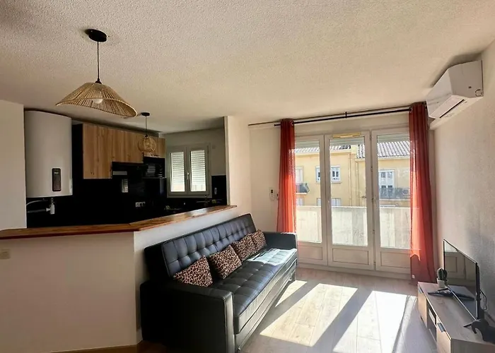 Appartement La Savane Avec Parking Privatif Et Climatisation Perpignan